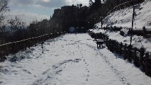 NEVE AL CAMPO DI TIRO