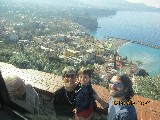 PRESIDENTE ZIA E ALICE CON VISTA SU SORRENTO